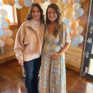 April Sweetheart Maxi Dress | Blue Blooms